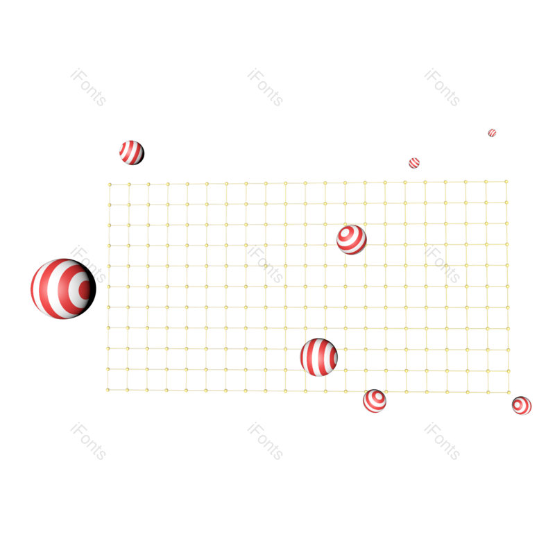 装饰图片,促销元素,彩色球PNG,电商免抠素材